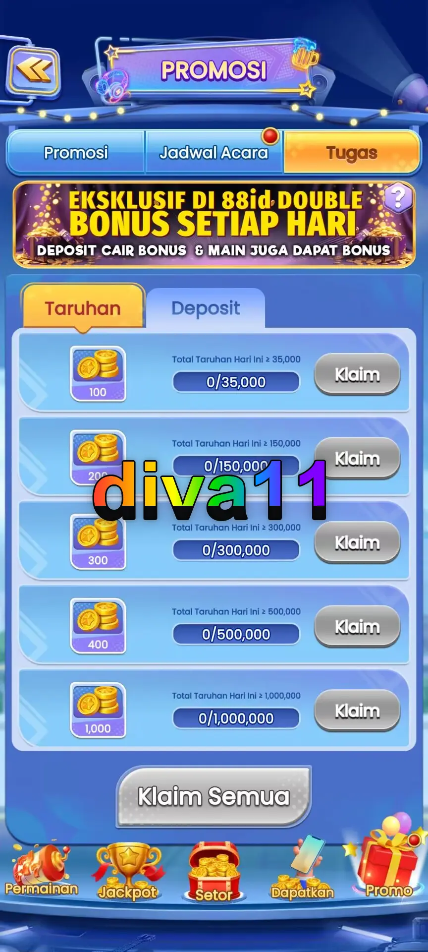 diva11 Tangkapan Layar - APK Resmi